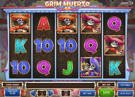 Игровой автомат Grim Muerto  играть бесплатно